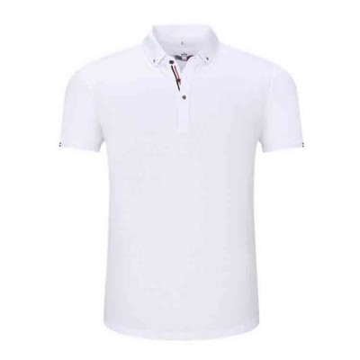 OEM quick dry 56.6% tencel 43.4% land Island long Cotton new polo t-shirt  color combination polo shirt custom logo tee