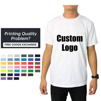 Wholesale Custom China Supplier High Quality Luxury Organic Cotton T-shirts Blank T Shirts For Men